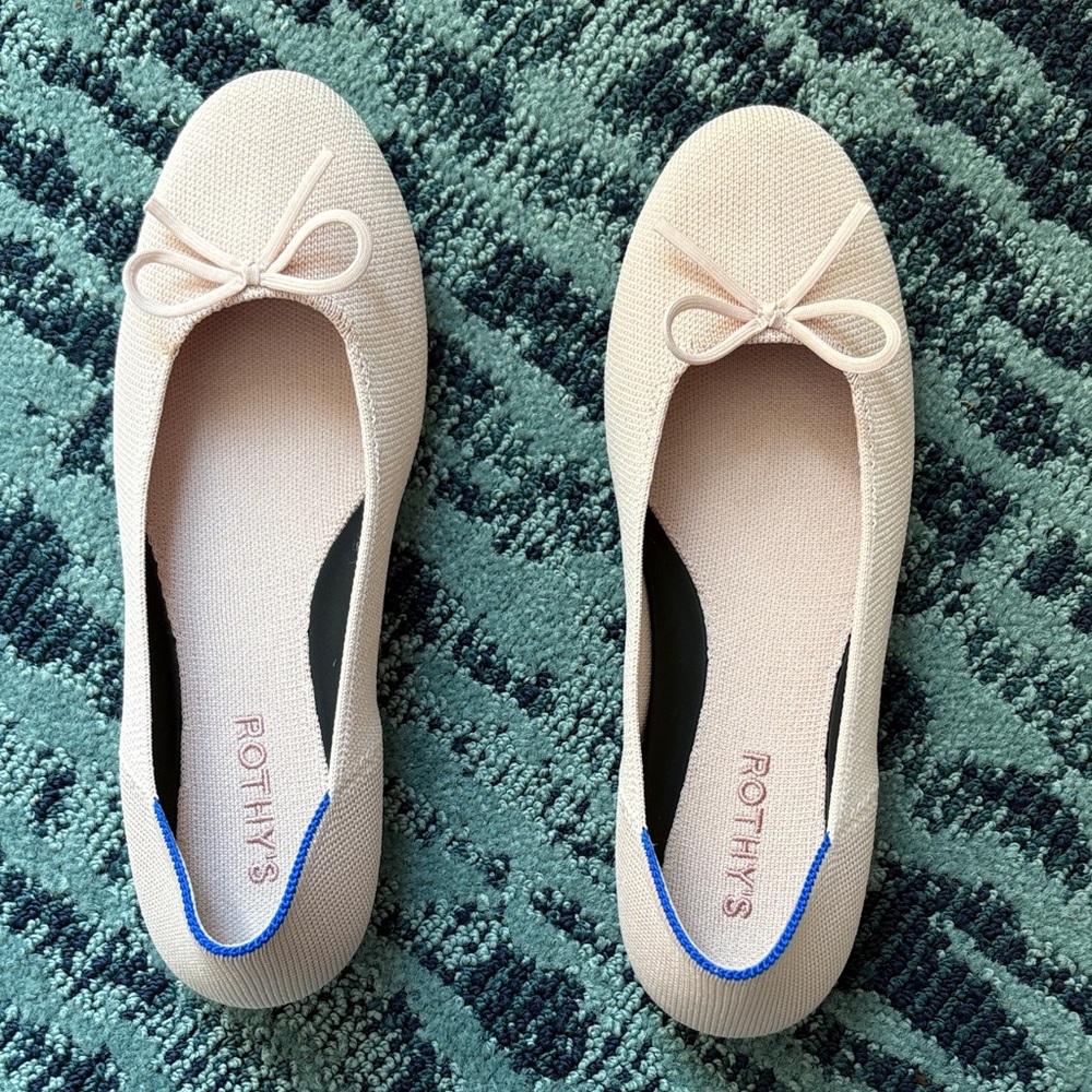 Rothy’s Ballerina Bow Flats